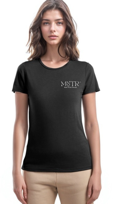 MNTR Bamboo Ladies Crewneck T-Shirt Our Signature Silky Soft Fit PREORDER